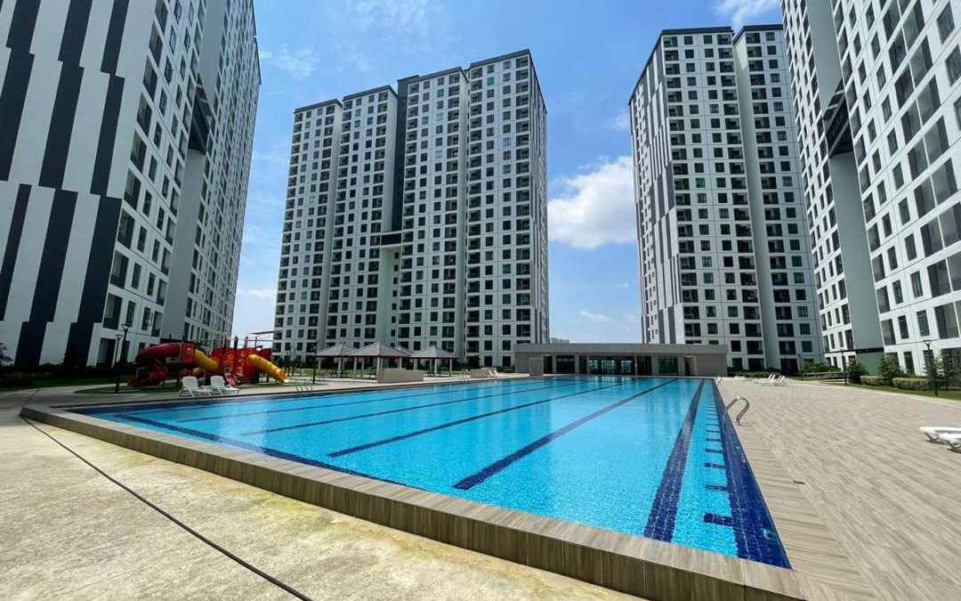 KSL Residence 2 exterior in Kangkar Tebrau