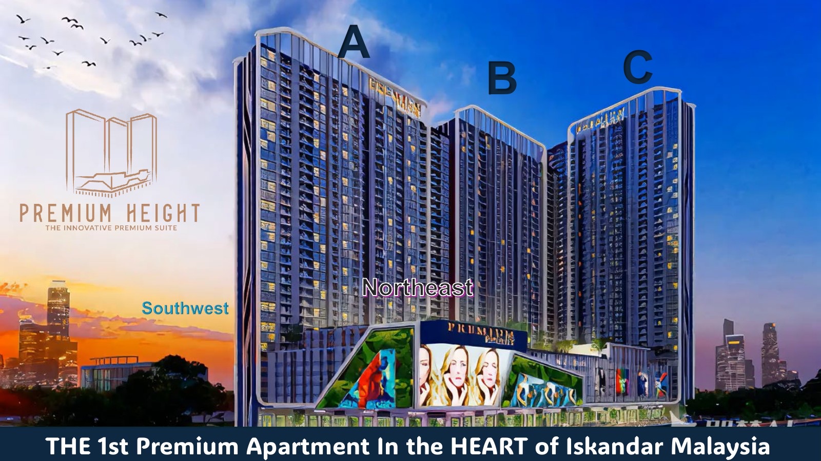 Premium Height exterior in Dato Onn