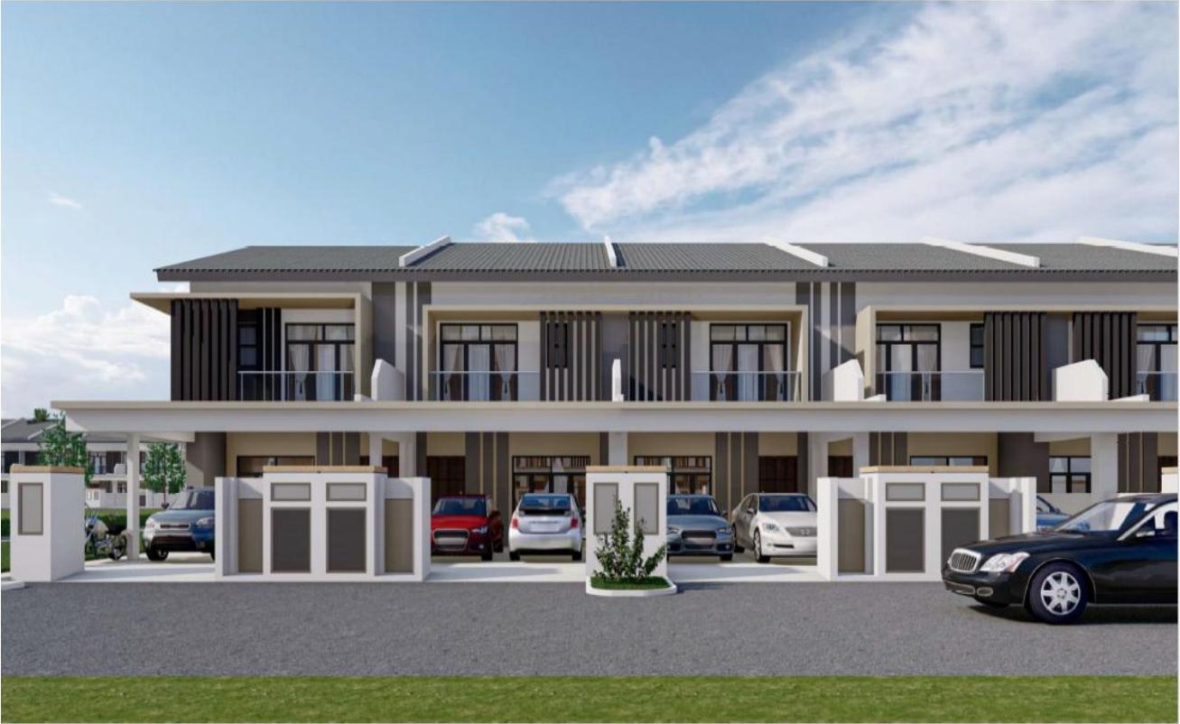 Rosewood Residence exterior in Mutiara Rini