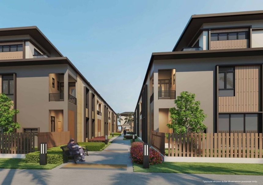 Sutera Garden Village exterior in Taman Sutera